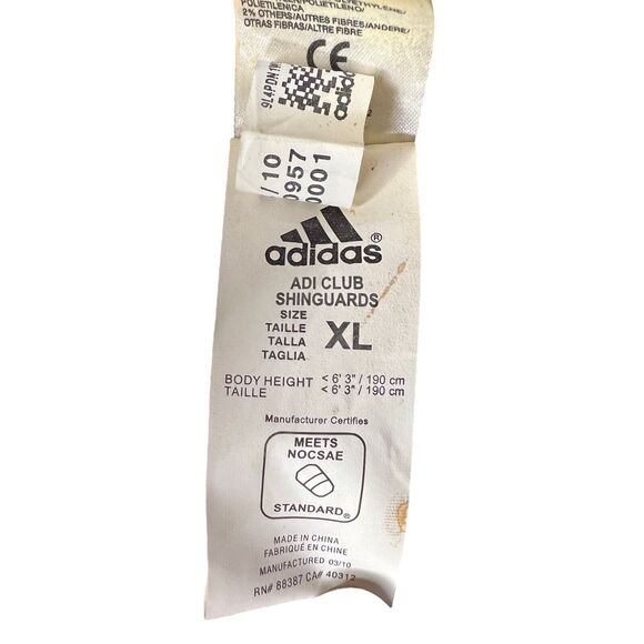 Adidas Adi Club Women's Soccer ShinGuards Size XL - Pink /White with Case - Picture 4 of 4